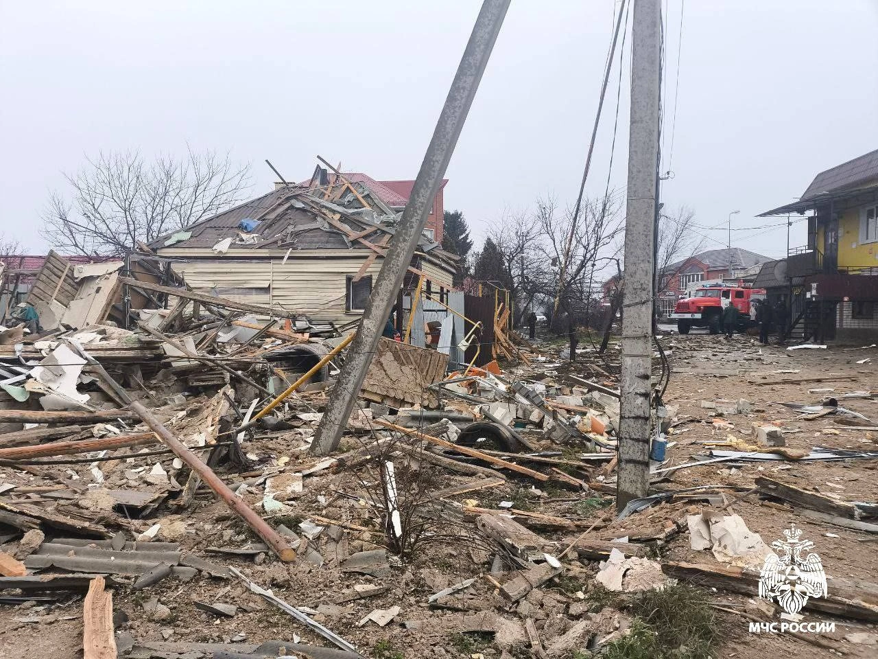 В результате взрыва газа в Алексеевке пострадал белгородец