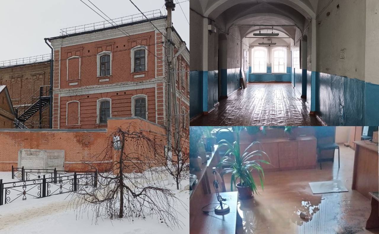 Из-за строителей затопило белгородскую гимназию — объект культурного наследия